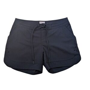 Prana Womens XS Black Shorts Drawstring‎ Athletic Casual Activewear